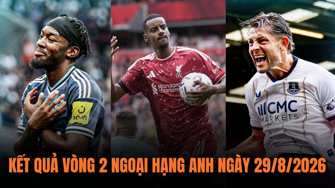 Kết Quả Vòng Hai Ngoại Hạng Anh 29/8/2026: Liverpool - Tottenham sa lầy, Hull City bay cao