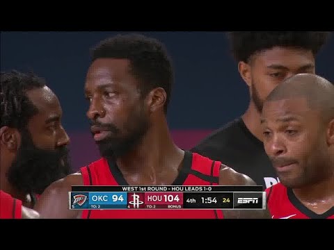 Jeff Green Full Play | Thunder vs Rockets 2019-20 Playoffs Game 2 | Smart Highlights