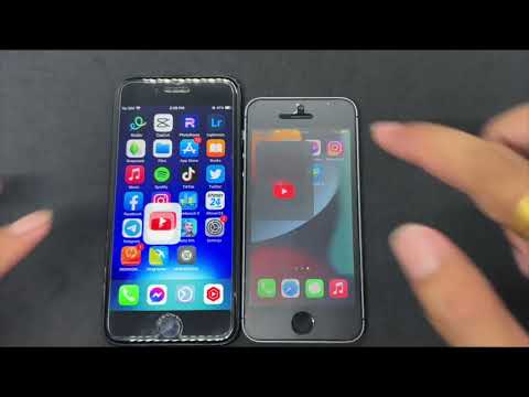 iPhone SE vs iPhone 7 on iOS 15.4 beta 5 😬