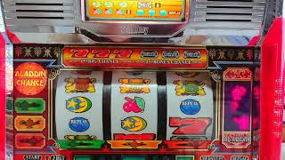 懐かしの名機！ パチスロ  アラジンA  AT中
