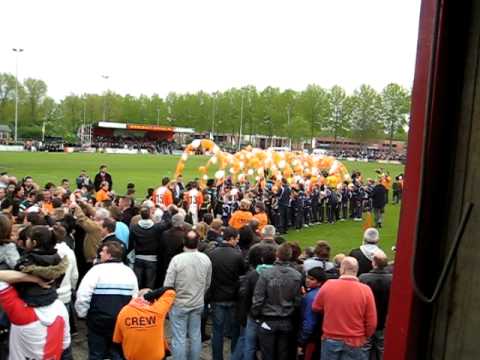 vv Alblasserdam - Feyenoord: opkomst spelers