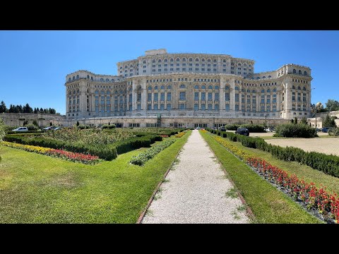 The Palace of the Parliament or Palatul Parlamentului or Republic's House - Bucharest Romania - ECTV