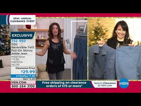 HSN | Semi-Annual Diane Gilman Fashions Clearance 12.21.2021 - 10 PM