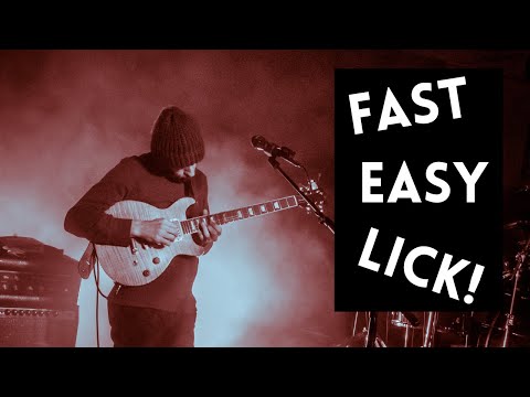 Learn this easy lick to build tension in your solos!