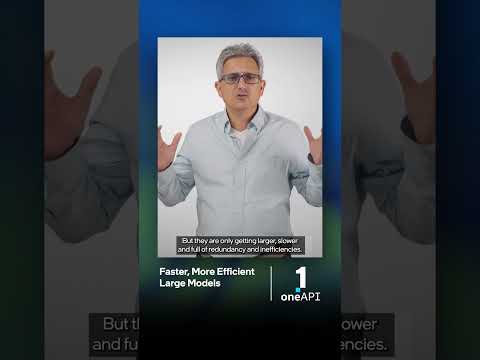 Watch the Faster, More Efficient Large Models | Intel Software
