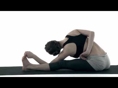 Janu Sirshasana/Halbe Vorwärtsbeuge mit Vorübung