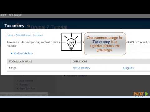 Building a Website with Drupal tutorial Media | packtpub com