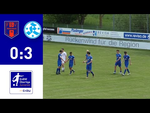 EnBW-Oberliga - A-Junioren: FSV hollenbach -  SV Stuttgarter Kickers