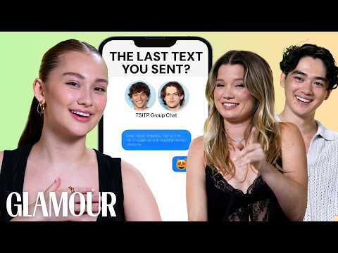 'The Summer I Turned Pretty' Cast Reveal What's On Their Phones | Glamour