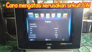 Download lagu How to fix a TV The picture tube is widened and curved left and right mp3