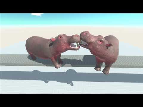 SKY BRIDGE EVERY GIANT UNIT vs ITSELF - Animal Revolt Battle Simulator