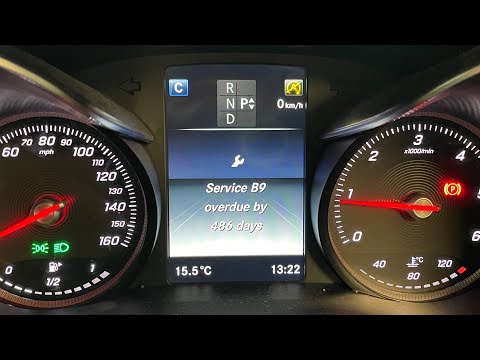 Mercedes Service Overdue Light Reset !!