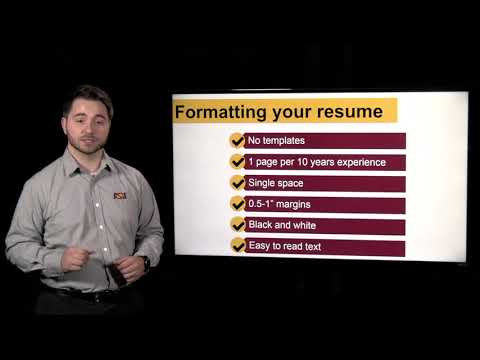 Resume: An Overview