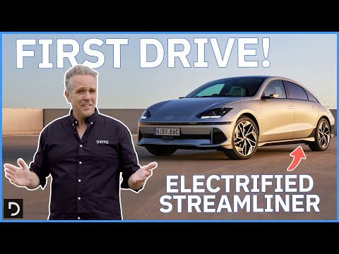 2023 Hyundai Ioniq 6 | First Drive of Hyundai's Electrified Streamliner | Drive.com.au