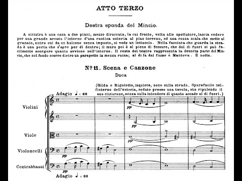Verdi- Rigoletto (Full Score)