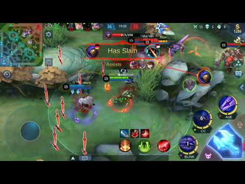 1 VS 4 MANIAC !! 22542 Matches Moskov [ Top 1 Global Moskov S11 ] ^^иαнυм^^ - Mobile Legends