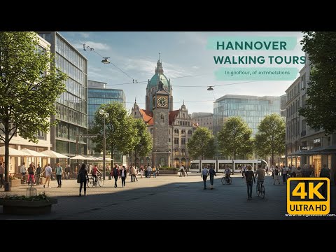 Hannover 4K Walking Tour | Explore Hannover's Historic Landmarks
