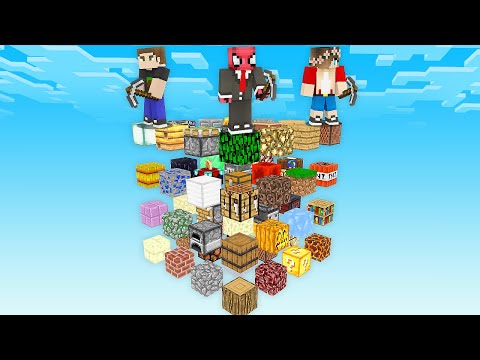 MİLYONLARCA TEK BLOK - Minecraft