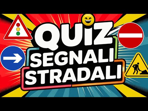Quanto Conosci i Segnali Stradali?🚧 Mettiti alla Prova e Dimostra di Essere un Campione della Guida!