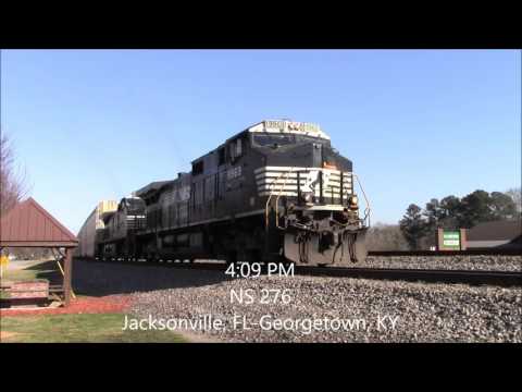 2 train Sunday at Jenkinsburg, GA 02-28-16