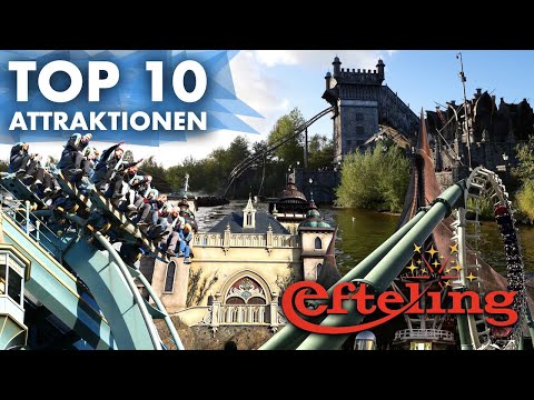 TOP 10 Fahrgeschäfte in Efteling