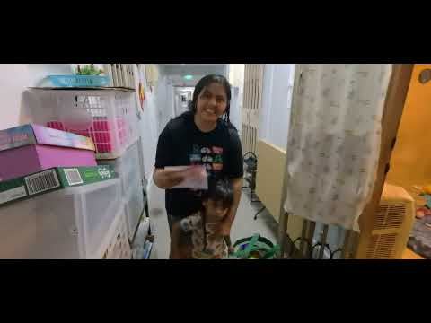 Distributing food rations for the Poor