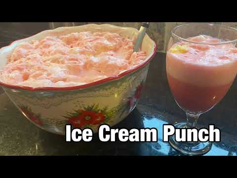 How to Make Ice Cream Punch/Easy Punch Recipe/Twisted Mikes