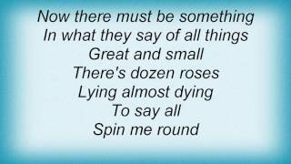 Roxy Music - Spin Me Round Lyrics