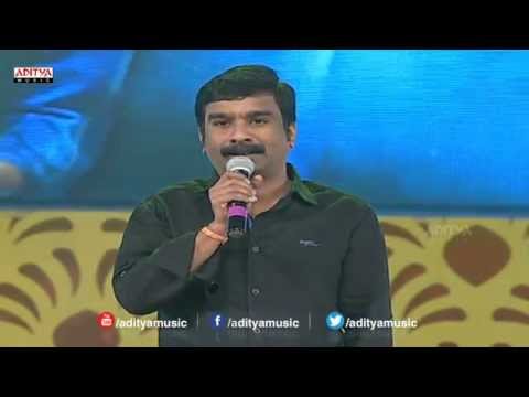 Bhaskar Bhatla Speech @ Temper Audio Launch Live || Jr. NTR, Kajal Aggarwal, Puri Jagannadh