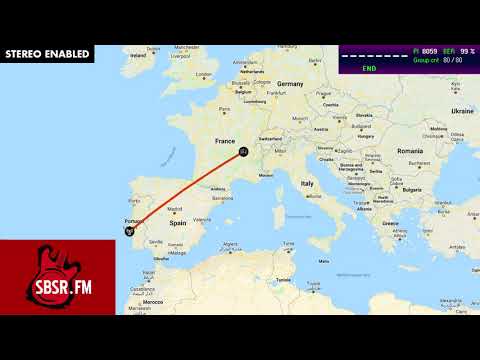 [FM-DX] SBSR Lisboa (Portugal) via Sporadic E in France | 90.4 • 21/05/2019