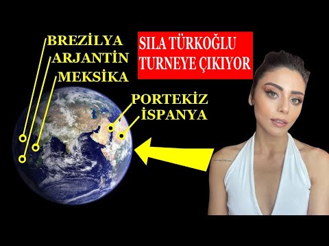 SILA TÜRKOĞLU LATİN AMERİKA TURNESİNEMİ (BREZİLYA ARJANTİN MEKSİKA)  ÇIKIYOR. DETAYLAR VİDEOMUZDA