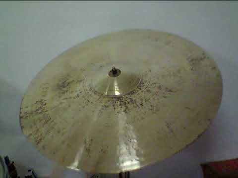 20" Mattia Bourgis medium-thin jazz cymbal, 1937g