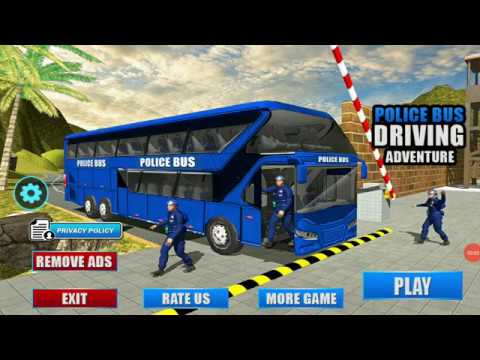 Police Bus Driving Simulator Off Road Transport Duty - Android Gameplay