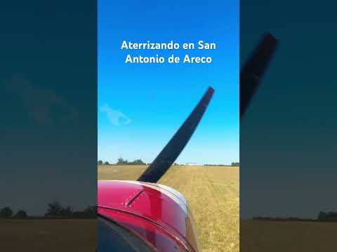 🛩️ Aterrizando en San Antonio de Areco. Avión: Cessna 150. #cessna #buenosaires #pilotlife