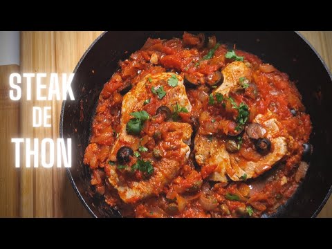 STEAK DE THON A LA PROVENCALE