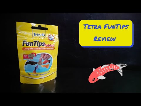 Tetra FunTips Fish Food Review