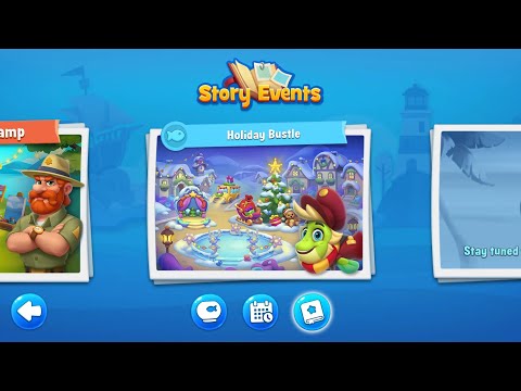 Holiday Bustle - Fishdom Story Events