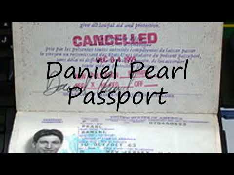 How to pronounce Daniel Pearl Passport in English?