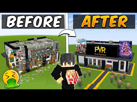 I REBUILT EPIC BROKEN BUILDS IN MINECRAFT!