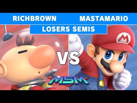 Smash Ultimate Tournament - MSM 174 Richbrown Vs Mastamario - Losers Semis