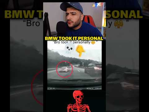 bmw m5 took it personal 😳 #BMW #cars #speed