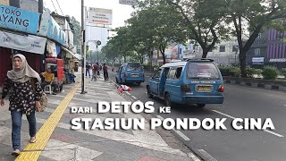 Download lagu Dari Depok Town Square ke Stasiun Pondok Cina, Begini Rutenya! mp3