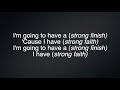 Finish Strong-Jonathan Nelson