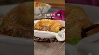 Chile Ancho Relleno De Queso | Kiwilimon Recetas
