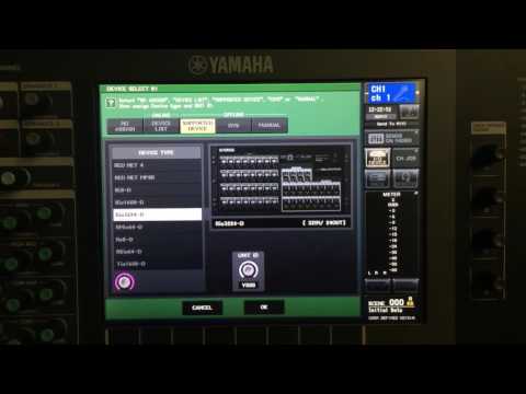 How to Mount and Patch a Rio3224-D on CL5 Yamaha