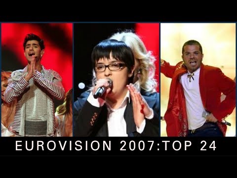 Eurovision 2007-My TOP 24