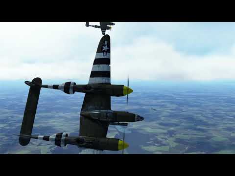 Il2 Great Battles - Airfield Strike - P-38J-25