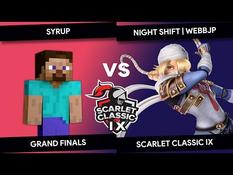 Scarlet Classic IX - Syrup (Steve) vs WebbJP (Sheik) - Grand Finals