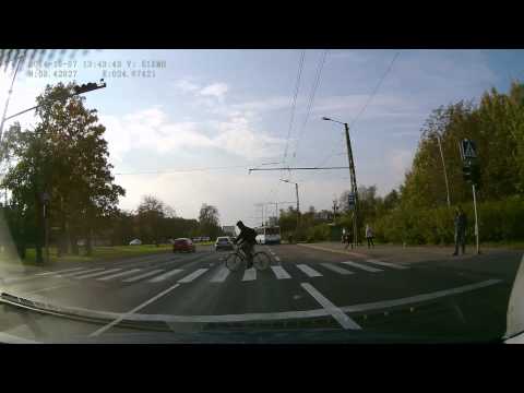 Suicidal cyclist