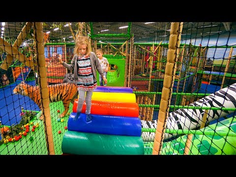 Fun Indoor Play Center for Kids at Leo's Lekland (all clips combined) #1-#4